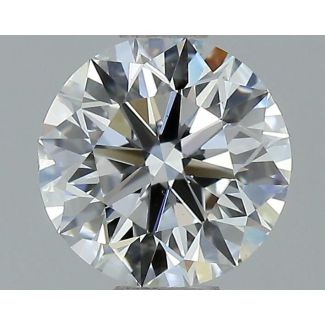 1.00 Carat Round F VS2 EX VG GIA Natural Diamond