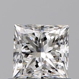 0.61 Carat Princess H VS1 - EX VG GIA Natural Diamond