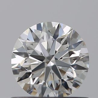 0.6 Carat Round G VVS1 EX GIA Natural Diamond