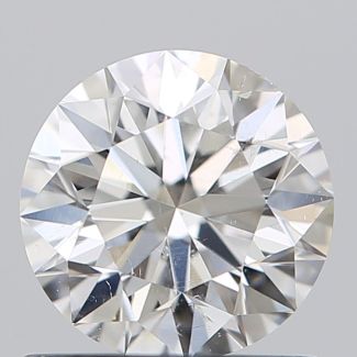 1.0 Carat Round G SI2 EX GIA Natural Diamond