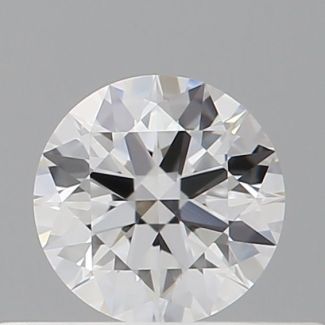 0.35 Carat Round D VVS1 EX GIA Natural Diamond