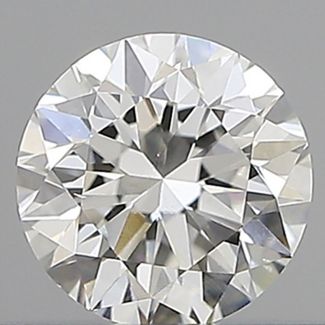 0.40 Carat Round F VS2 VG EX GIA Natural Diamond