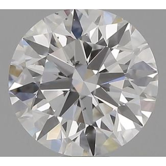 0.5 Carat Round E SI1 EX GIA Natural Diamond