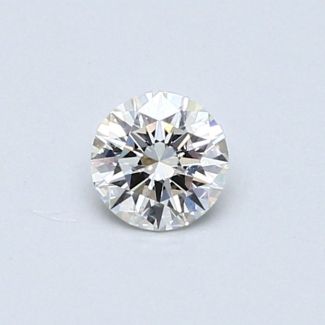 0.33 Carat Round F SI1 VG EX GIA Natural Diamond