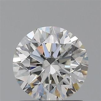 0.90 Carat Round G VS1 EX GIA Natural Diamond