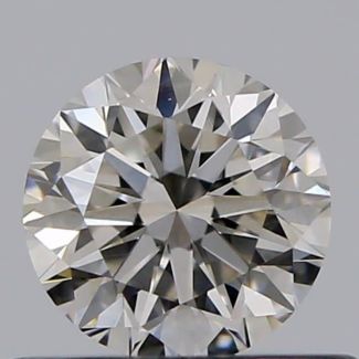 0.45 Carat Round I VVS2 VG GIA Natural Diamond