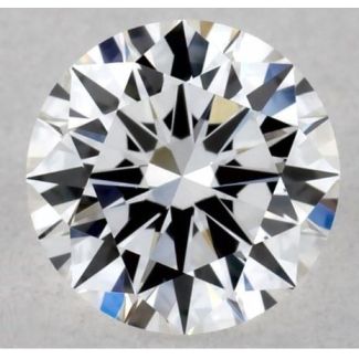 0.35 Carat Round E VVS1 EX GIA Natural Diamond