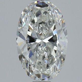 1.6 Carat Oval G SI1 - EX VG GIA Natural Diamond