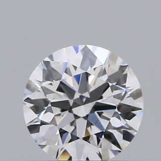 0.33 Carat Round D VVS1 EX GIA Natural Diamond