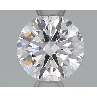 0.43 Carat Round D SI1 EX VG GIA Natural Diamond