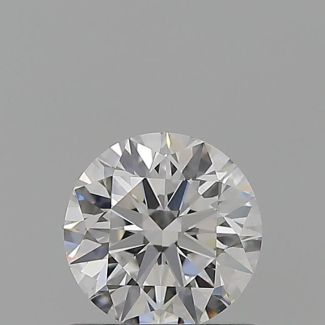 0.7 Carat Round D VVS2 EX GIA Natural Diamond