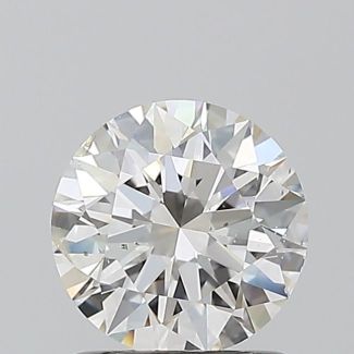 1.01 Carat Round H SI2 EX GIA Natural Diamond