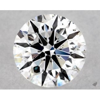 0.8 Carat Round D SI2 VG EX GIA Natural Diamond