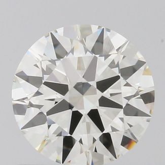 0.9 Carat Round H VS1 EX IGI Natural Diamond