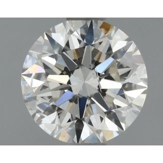 1.02 Carat Round H SI2 EX GIA Natural Diamond