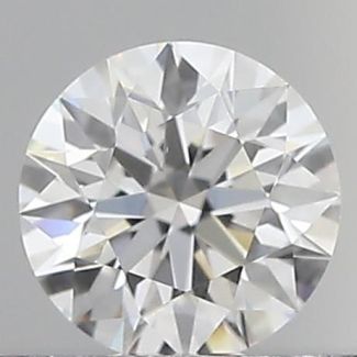 0.22 Carat Round D IF EX GIA Natural Diamond