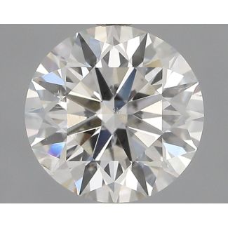 1.7 Carat Round H SI2 EX VG GIA Natural Diamond