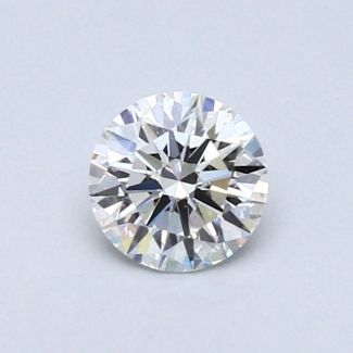 0.45 Carat Round I VS2 EX VG GIA Natural Diamond