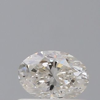 0.50 Carat Oval H VS1 - VG IGI Natural Diamond