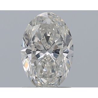 1.3 Carat Oval H SI2 - EX GIA Natural Diamond