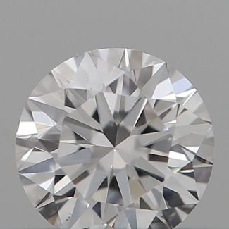 0.18 Carat Round D VS2 EX VG GIA Natural Diamond