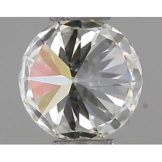 0.30 Carat Round H VVS2 EX IGI Natural Diamond