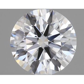 0.61 Carat Round D FL EX GIA Natural Diamond