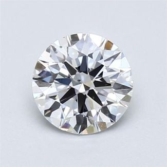 0.8 Carat Round D SI1 EX GIA Natural Diamond