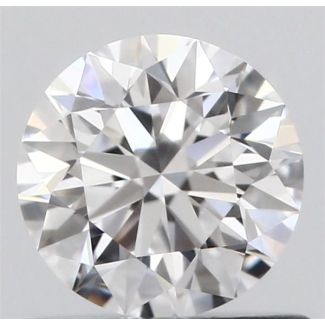 0.59 Carat Round D FL EX GIA Natural Diamond