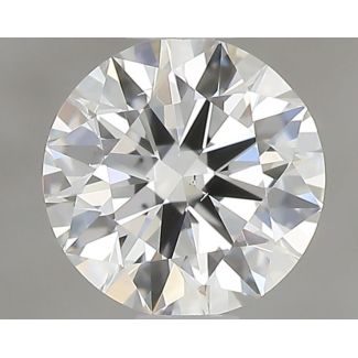 0.46 Carat Round G VS2 EX GIA Natural Diamond