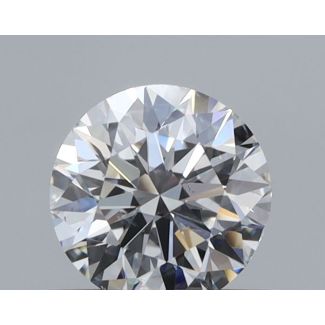 0.5 Carat Round E SI2 VG EX GIA Natural Diamond