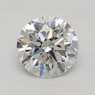 0.30 Carat Round F VVS1 VG EX GIA Natural Diamond