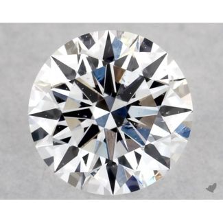 0.31 Carat Round D SI2 EX GIA Natural Diamond