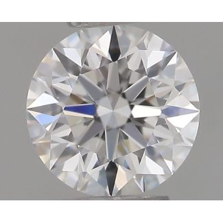 0.32 Carat Round E VVS2 EX GIA Natural Diamond