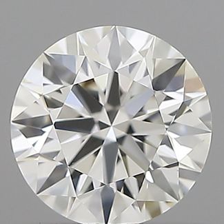 0.54 Carat Round H IF EX GIA Natural Diamond