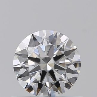 0.46 Carat Round F VS2 EX GIA Natural Diamond