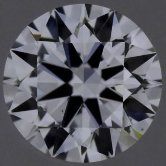 0.40 Carat Round D VS2 EX VG GIA Natural Diamond