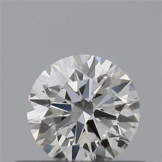 0.32 Carat Round F VVS1 EX IGI Natural Diamond