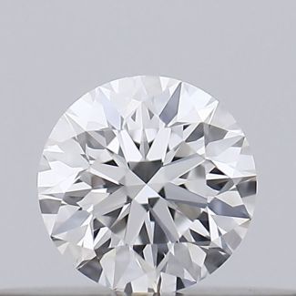 0.15 Carat Round E VVS1 EX GIA Natural Diamond