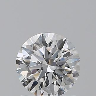 0.9 Carat Round F VVS1 EX GIA Natural Diamond