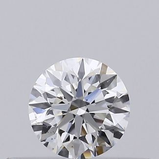 0.27 Carat Round F VS2 EX GIA Natural Diamond