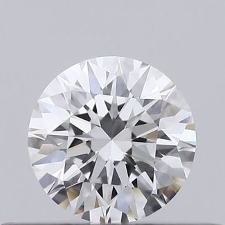 0.28 Carat Round D VVS1 EX GIA Natural Diamond