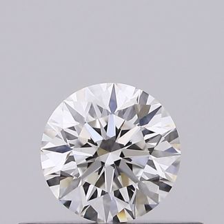 0.27 Carat Round F IF EX GIA Natural Diamond