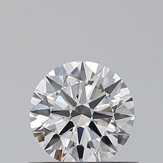 0.47 Carat Round D VS2 EX GIA Natural Diamond