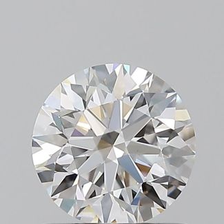 0.78 Carat Round E VVS2 EX GIA Natural Diamond