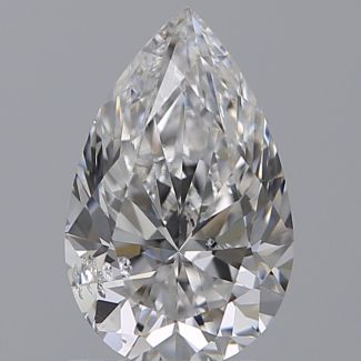 1.00 Carat Pear E SI2 - EX VG GIA Natural Diamond