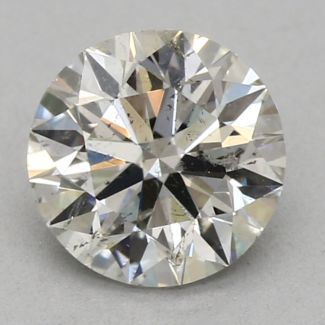 0.5 Carat Round H SI2 EX GIA Natural Diamond