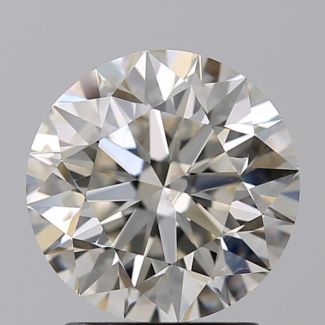 1.80 Carat Round J SI2 EX GIA Natural Diamond