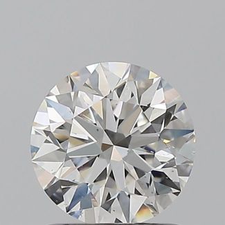 1.08 Carat Round G SI1 EX GIA Natural Diamond