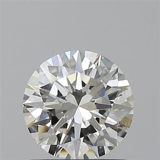 1.00 Carat Round H VVS2 EX GIA Natural Diamond